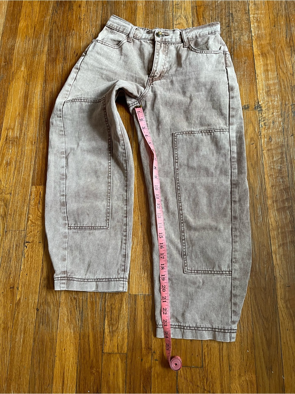 SHEIN Light Brown High-Waist Casual Pants - Picture 8 of 10
